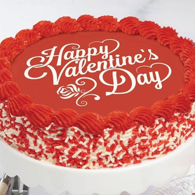 Endless Love Valentines Cake